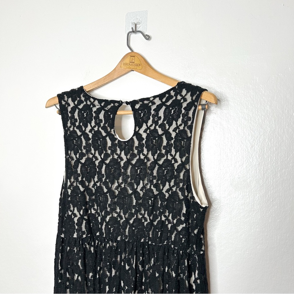 Torrid Sleeveless High Low Hem Lace Overlay Dress Plus Size 1X - Picture 7 of 7